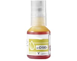 ABC huismerk navulinkt geschikt voor Brother BTD180Y geel geschikt voor DCP-T580DW DCP-T583DW DCP-T780DW