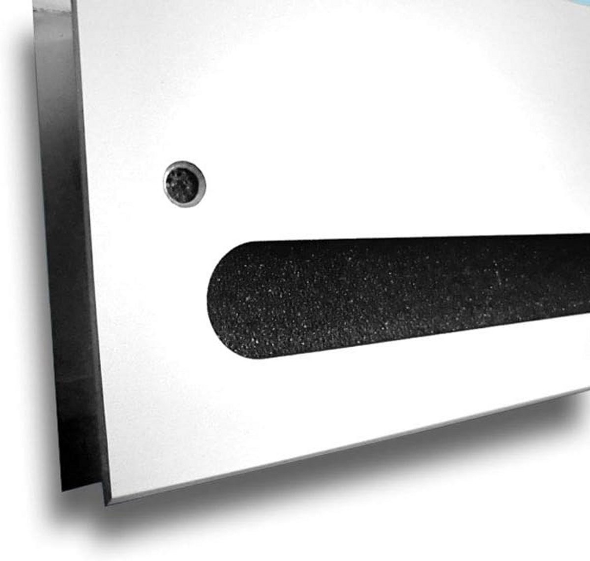 Ventilatierooster voor Deur - Geluiddempend en Dubbelzijdig - Wit