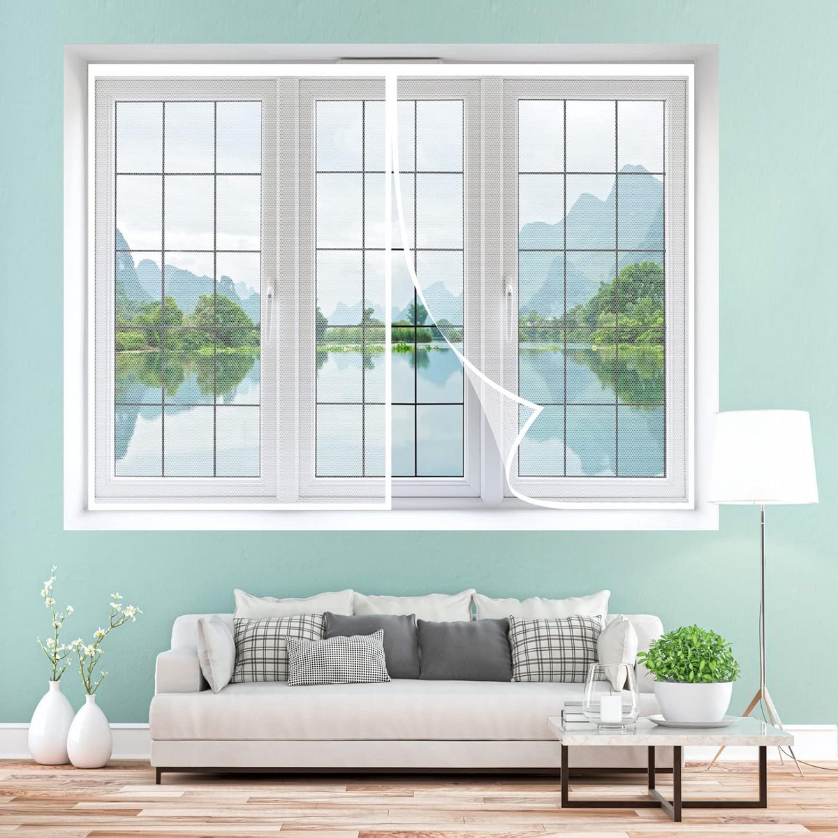 Magnetisch Hor voor Deur 140 x 70 cm - Eenvoudige Installatie Zonder Boren