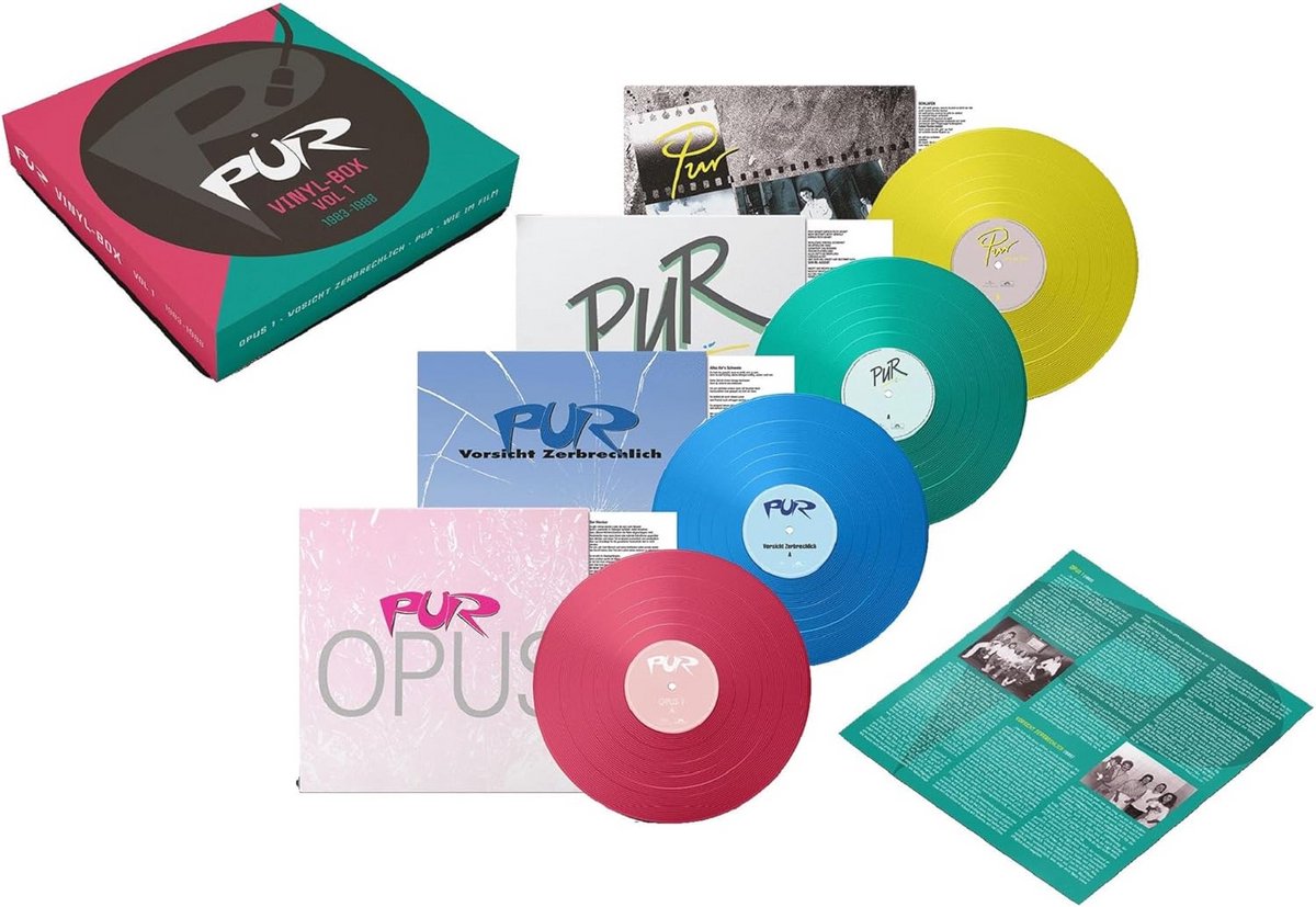 Vinyl Box Set: Pop & Rock Hits Collectie (1983-1988) - Import Editie
