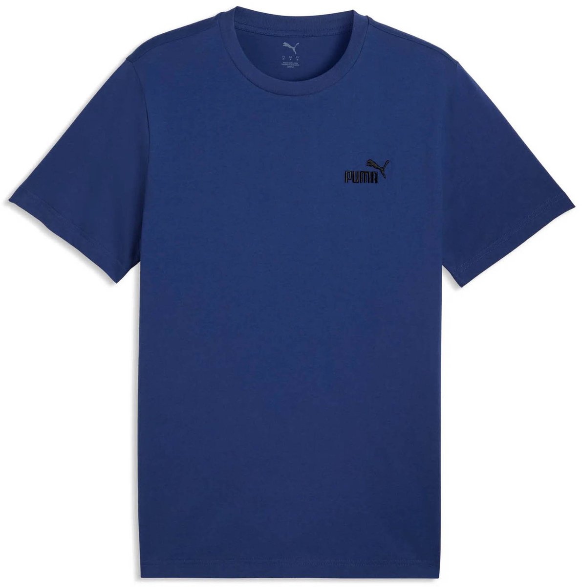 Puma T-shirt ESS Small No. 1 Logo Tee Set van 1 Blauw