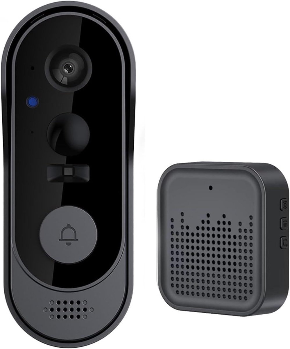 Videodeurbel - Draadloze Camera - Huisbeveiliging - Geen abonnement - 17 x 9 x 6 cm
