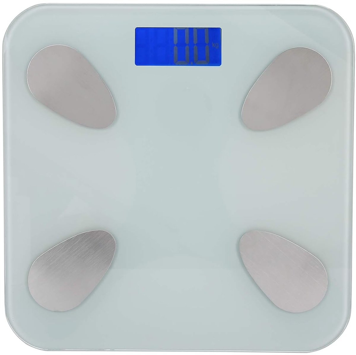 Intelligente Weegschaal - Lichaamsanalyse Weegschaal - Gezondheid Monitoren - Bluetooth Connectiviteit - 30 x 30 cm