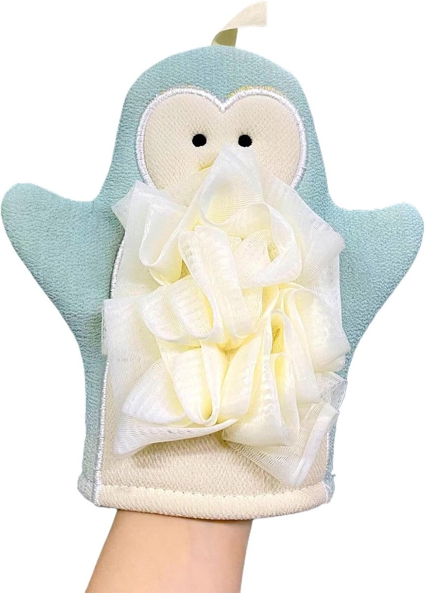 Scrub Handschoenen - Douche Mitt - Huid Verjonging - Dubbelzijdig Ontwerp - 22x12cm