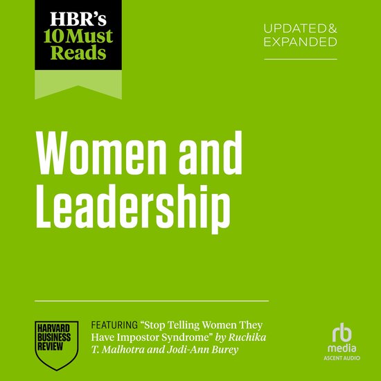 HBR's 10 Must Reads on Women and Leadership, Updated and Exp ... - cover