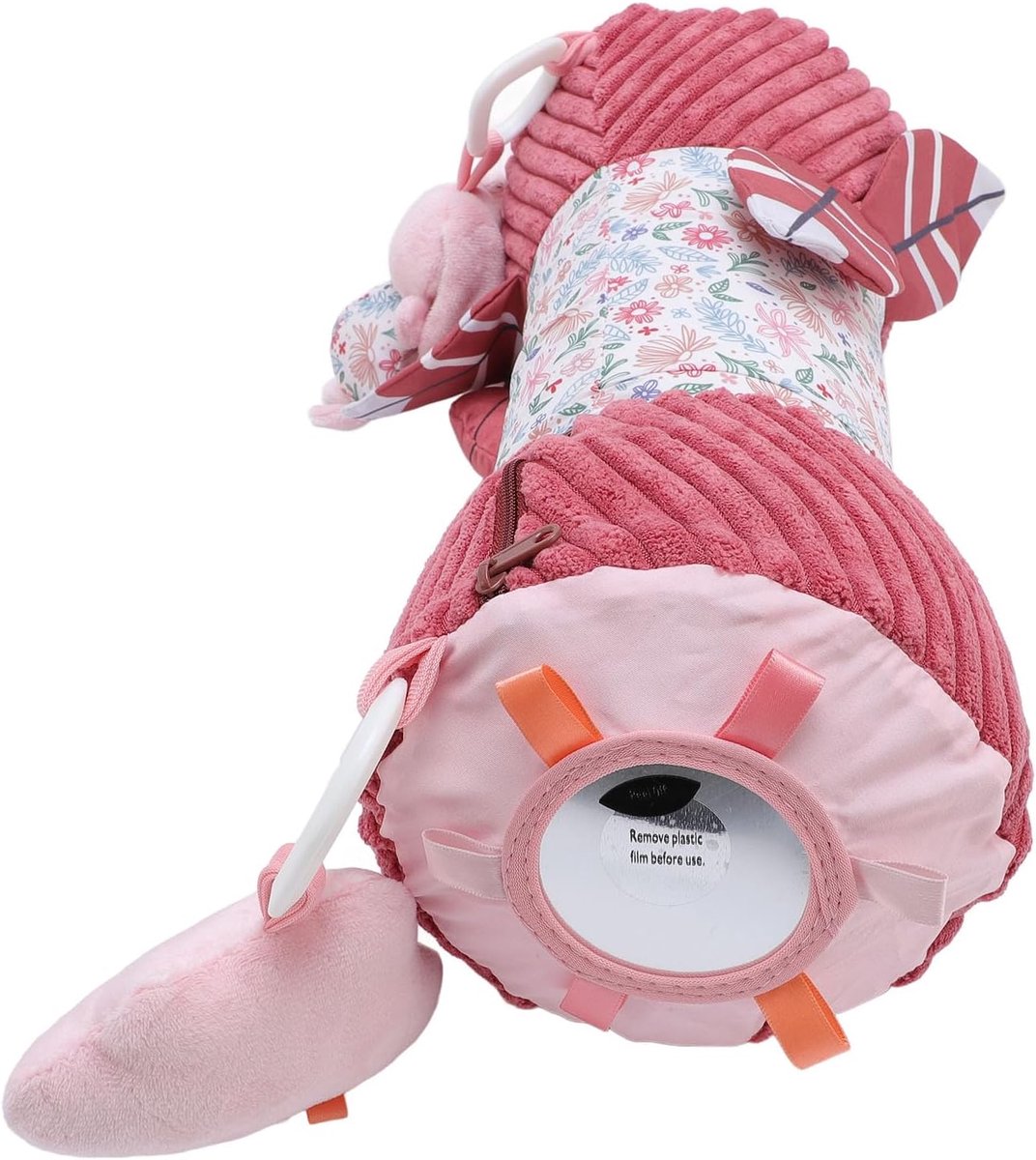 Opblaasbare Roller - Baby Speelgoed - Motorische Ontwikkeling - Zachte Stof - 23 x 20 x 6 cm
