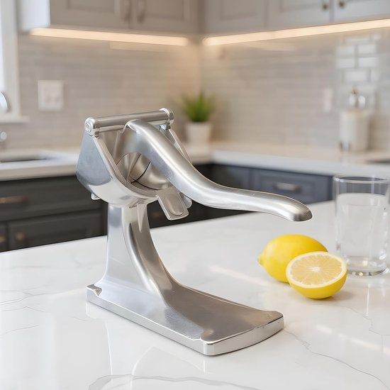 Handleiding Citroenpers, Handmatige Fruit Press, Huishoudelijke Oranje Extractor, Voor Mandarijn Tomaat Peer Citrus Citroen Oranje Commerciële Thuis Keuken Camping — afbeelding 5