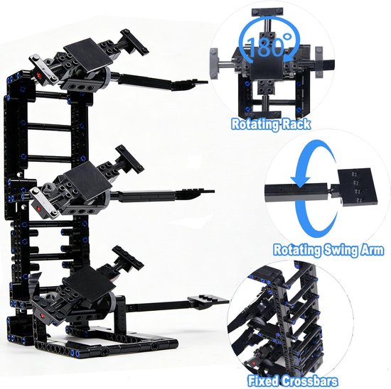 Auto Display Standaard - Racewagen Podium - Verzameling Tonen - 3-Laags Ontwerp - 28x19x4 cm — afbeelding 5