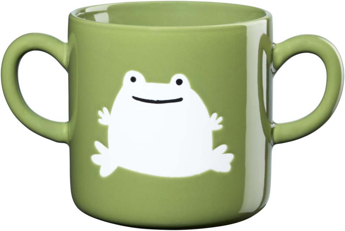 Kikker Mok - Theekop Koffie - Dagelijks Gebruik - Schattig Ontwerp - 0.25 Liter - Multicolour