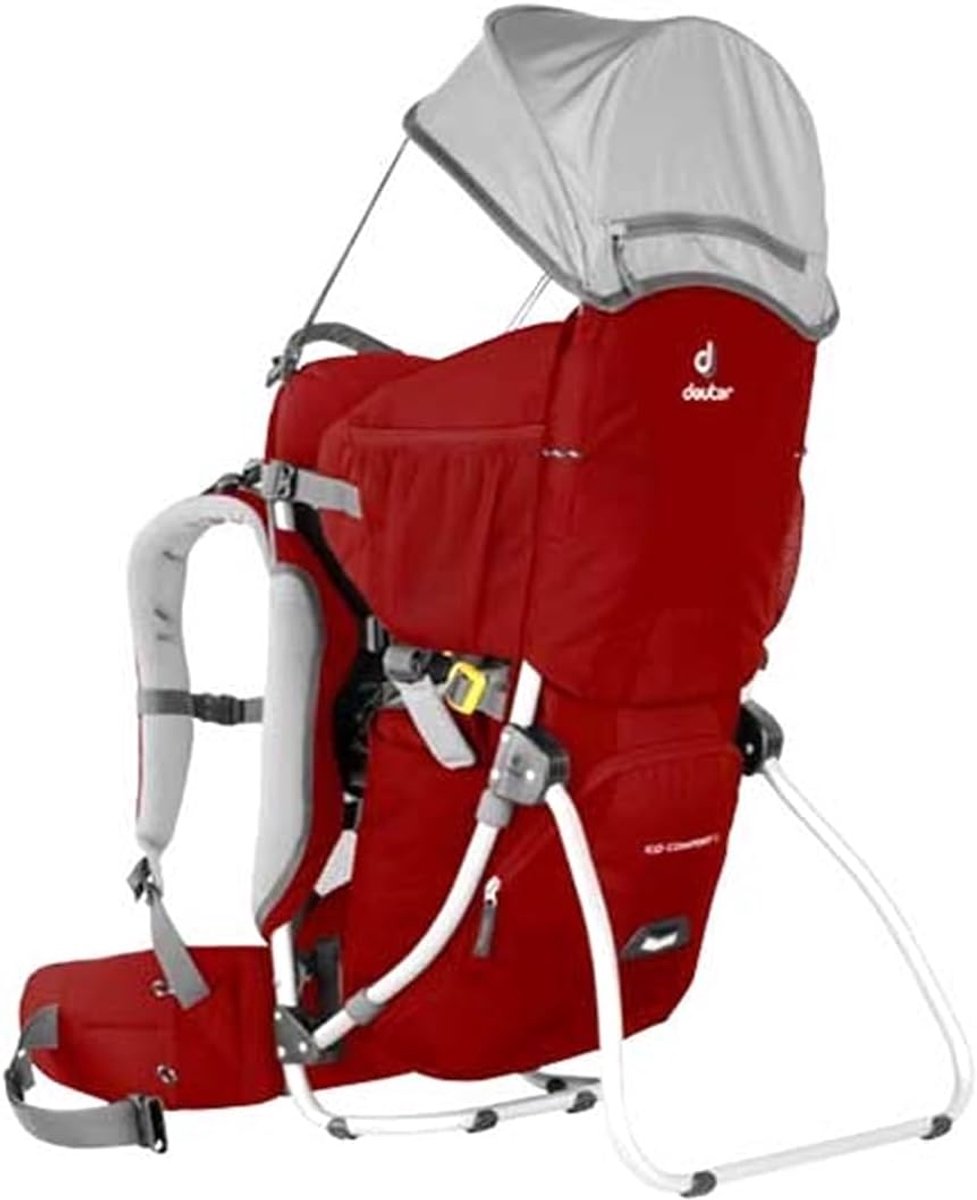 Kinderdrager - Draagzak Baby - Wandelen Outdoor - Lichtgewicht Aluminium Frame - Verstelbaar - Rood