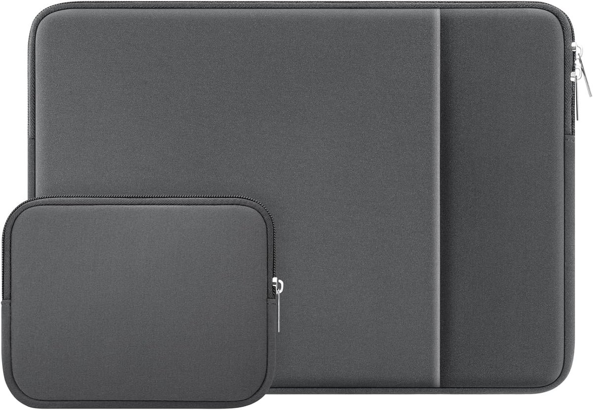 Originap RAINYEAR 14 Zoll Laptop Hülle kompatibel mit 14 Zoll Notebook Computer Chromebook, 15 Zoll MacBook Pro M4 M3 M2 A2941 A3114 A3241 Schutzhülle mit Fronttasche und Zubehörtasche, Rot