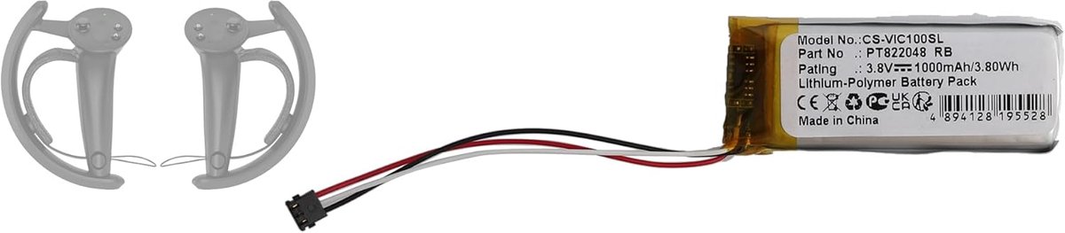 Vervangende Accu - Controller Batterij - VR Gaming - Inclusief Toolkit - PT822048