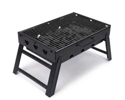 Lomera Opvouwbare BBQ - Draagbare BBQ - Houtskool BBQ - Camping BBQ - Tafel BBQ - Mini BBQ - Reis BBQ - Reisgrill - Koffer BBQ - Festival BBQ