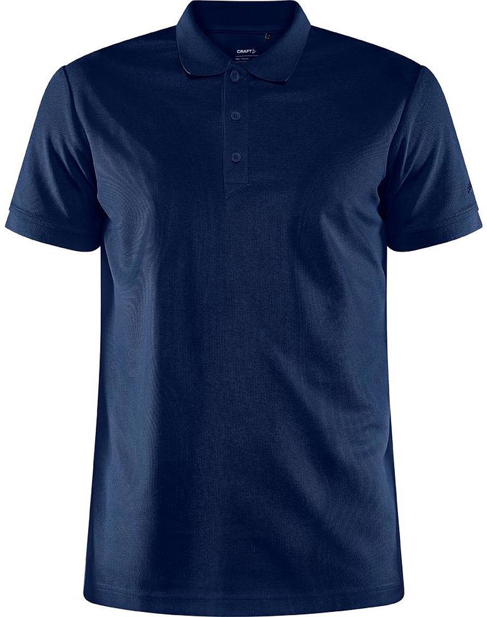 Craft Unify Polo Heren - Marine Gemeleerd | Maat: XS