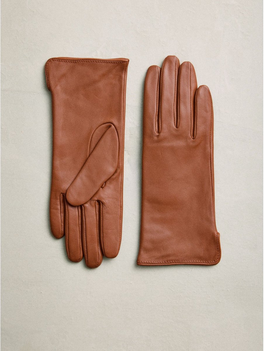 Next - Dames - Leren handschoenen - Bruin