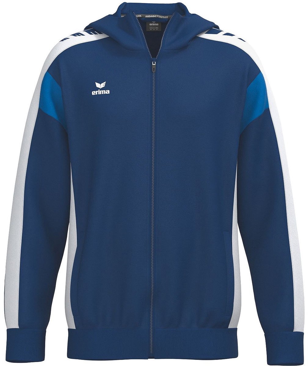 Erima Celebrate 125 Trainingsjack Met Capuchon Heren - New Navy / Wit | Maat: 3XL