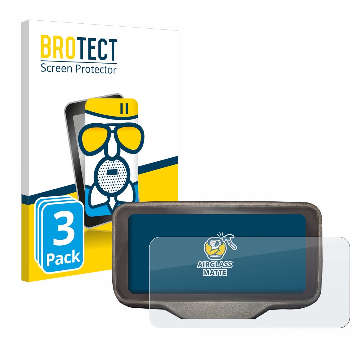BROTECT - Screenprotector voor Horwin SK3 - Folie Beschermfolie Beschermglas matte 3 Stuks