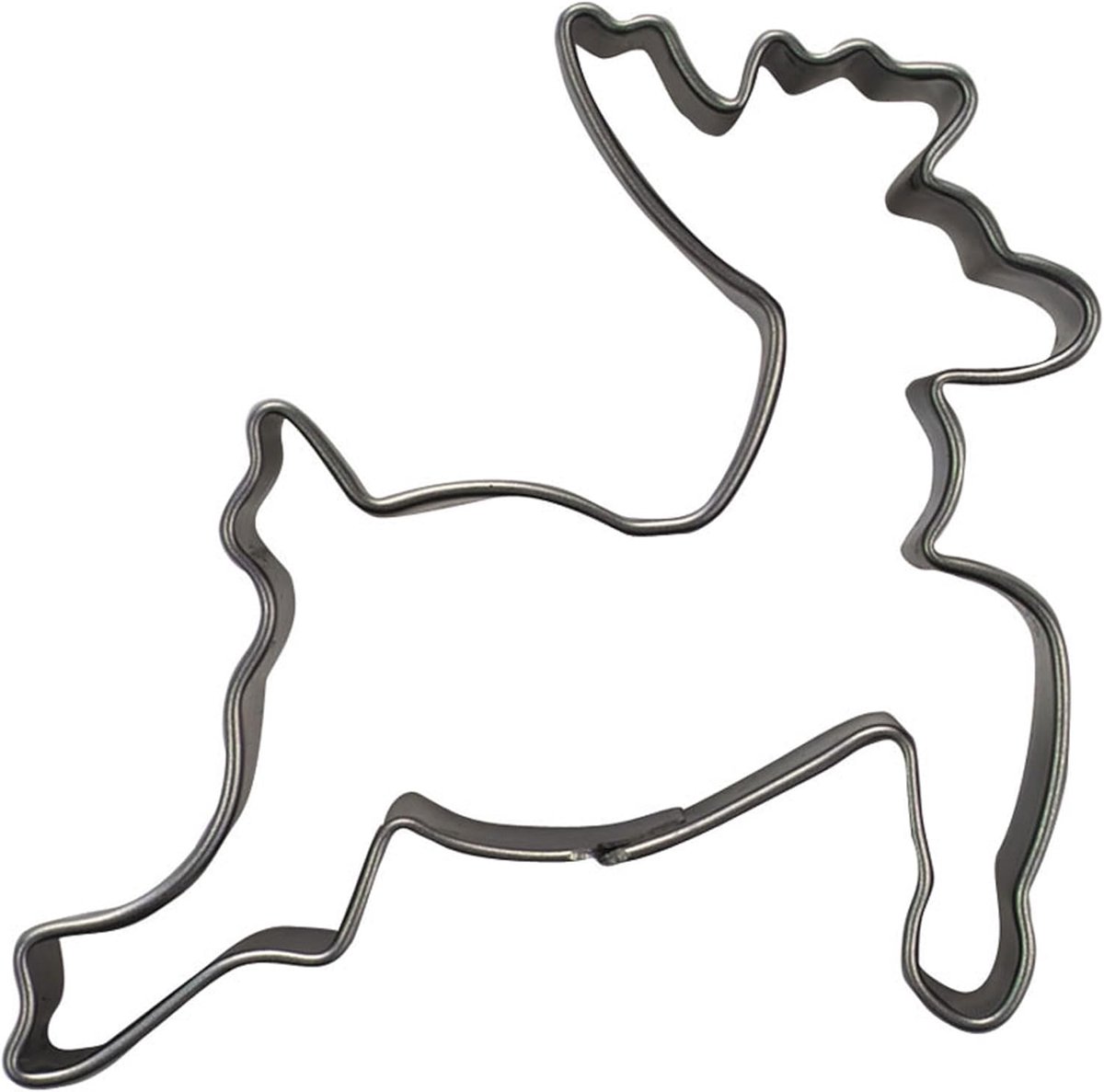 Koekjessnijder - Bakvorm - Koekjes Bakken - Roestvrij Staal - 11 cm - Zilver