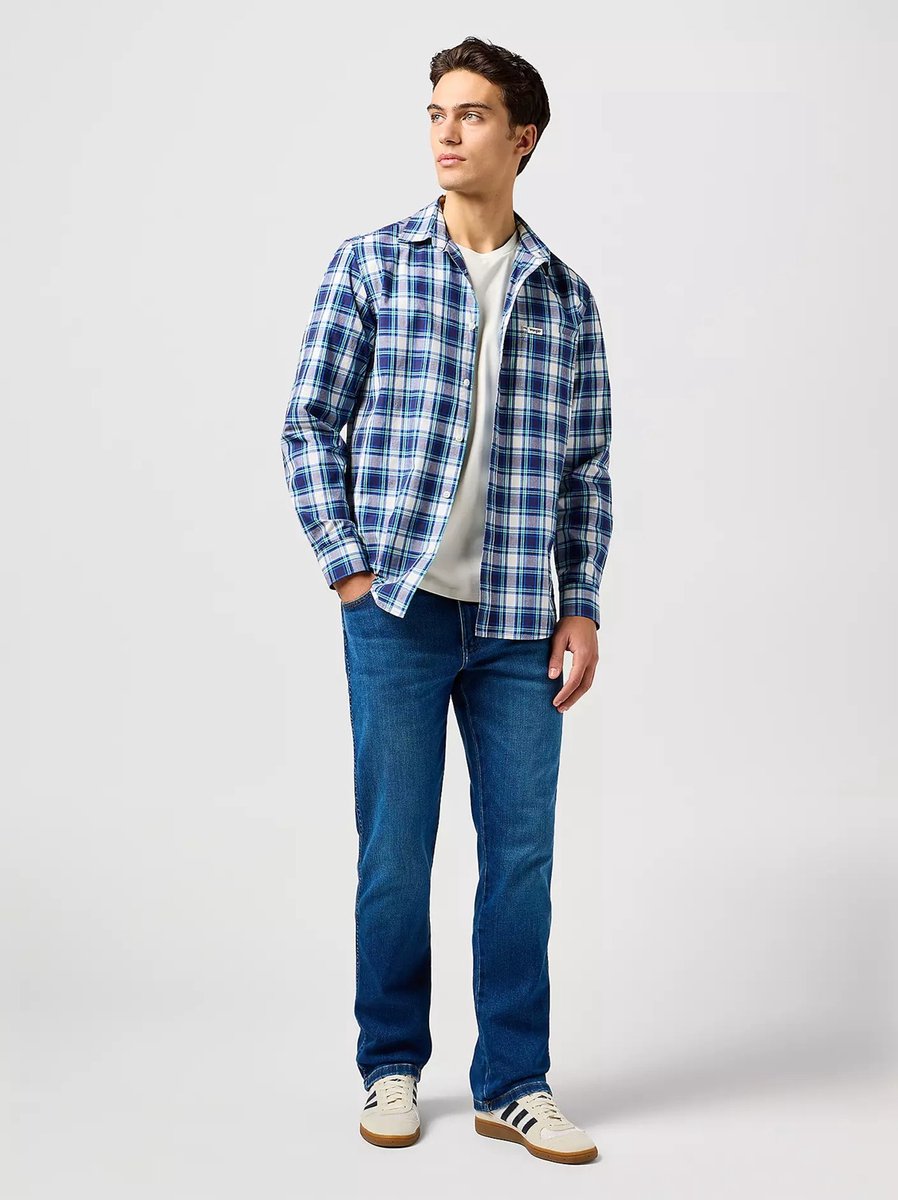 Wrangler TEXAS VERDANT TONE W38 X L34 Blauw