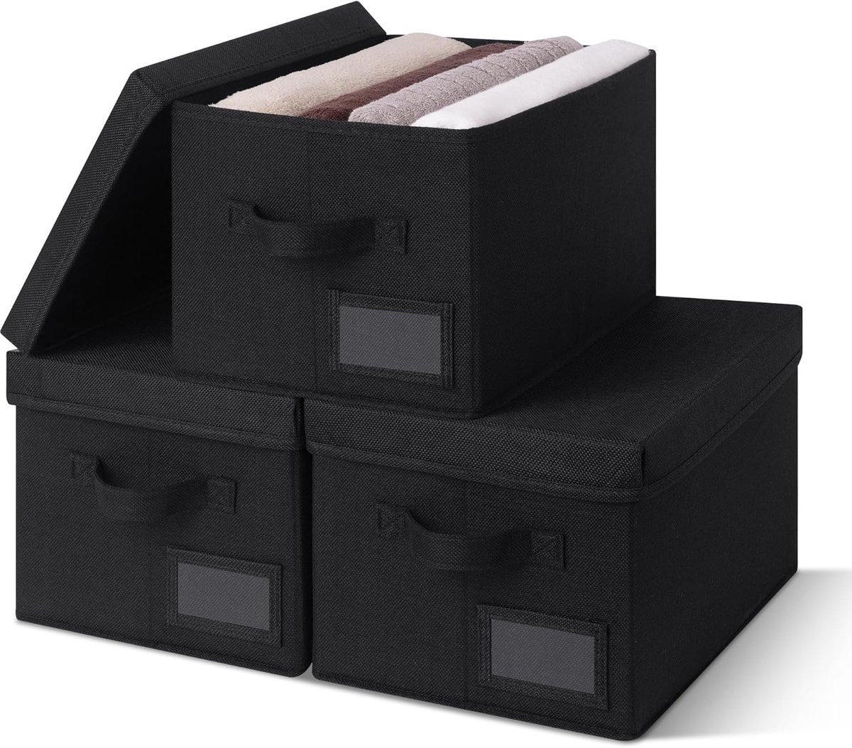 Opbergbak Met Deksel - Opbergdoos - Opbergbox - stevige