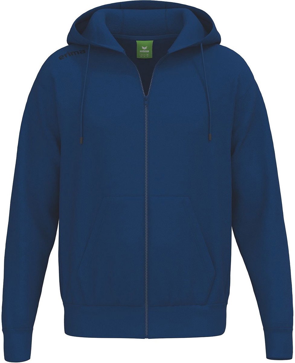 Erima Ts Sweatjack Met Capuchon Heren - New Navy | Maat: 3XL