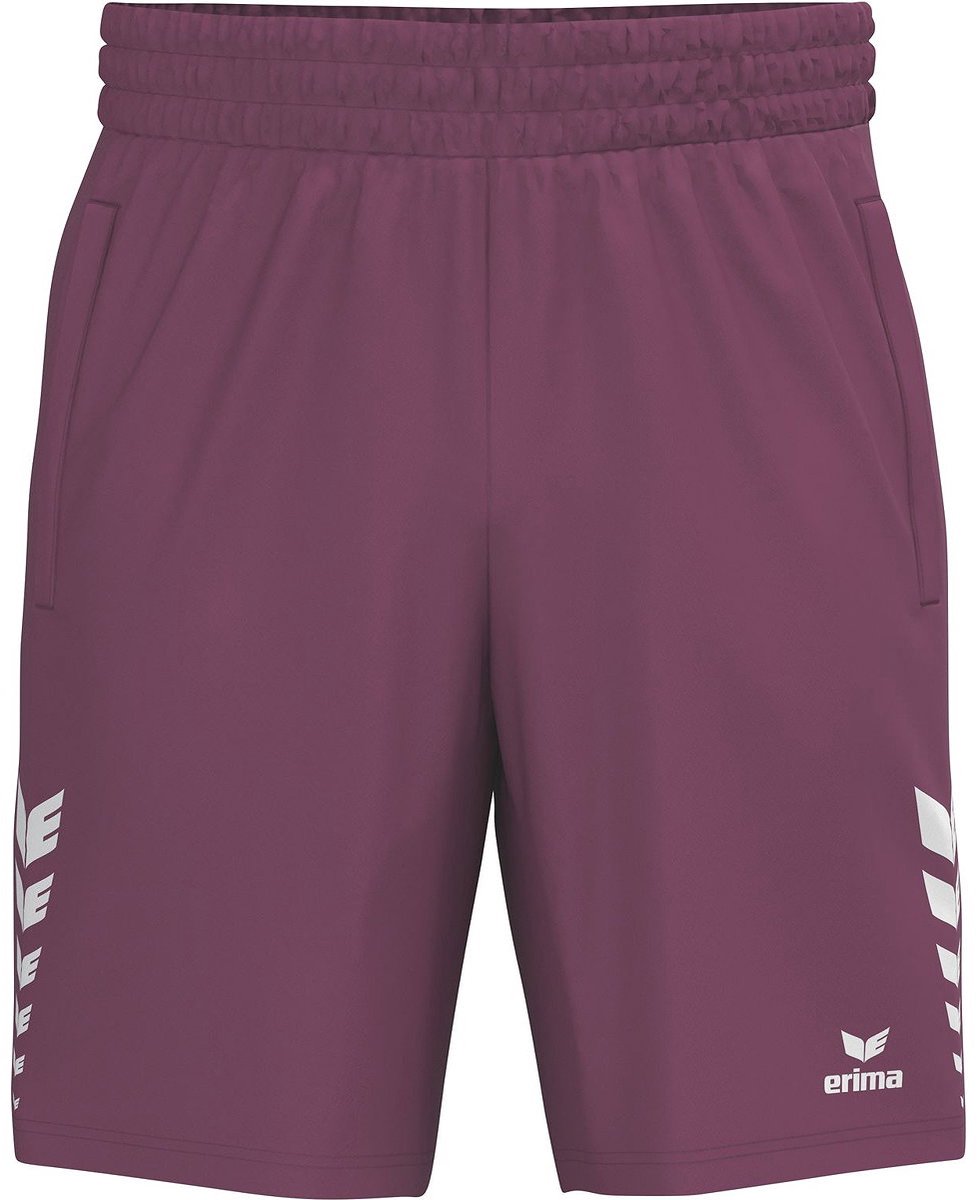Erima Celebrate 125 Short Kinderen - Burgundy | Maat: 152