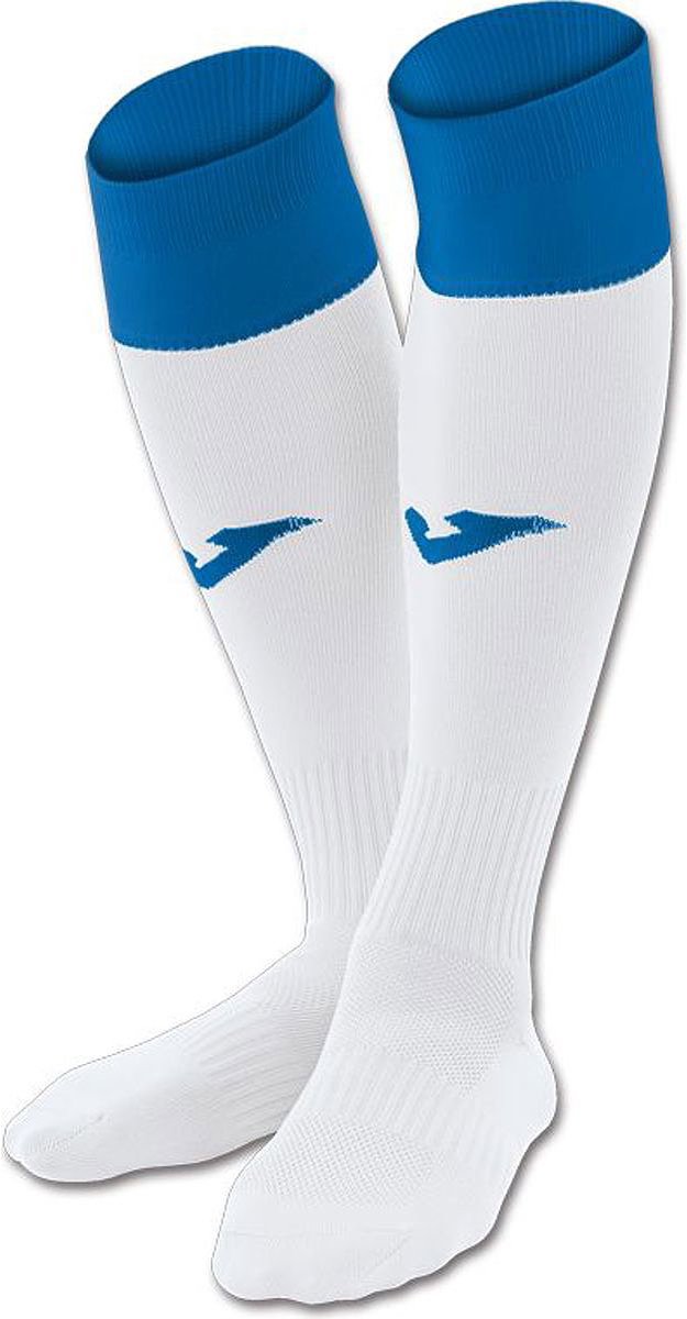 Joma Calcio 24 Voetbalkousen - Wit / Royal | Maat: 34-39