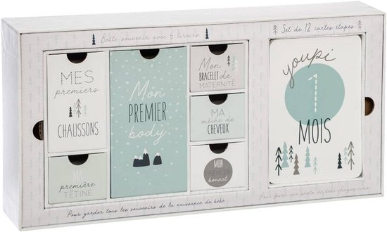Liefdevolle Cadeauset Kraamcadeau met Fotolijst en Kaartjes Roze — afbeelding 5
