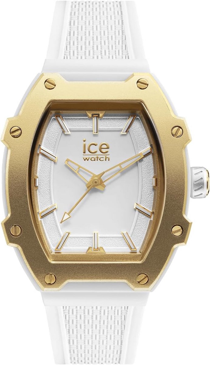 Elegante Horloge met Siliconen Band en Aluminium Kast