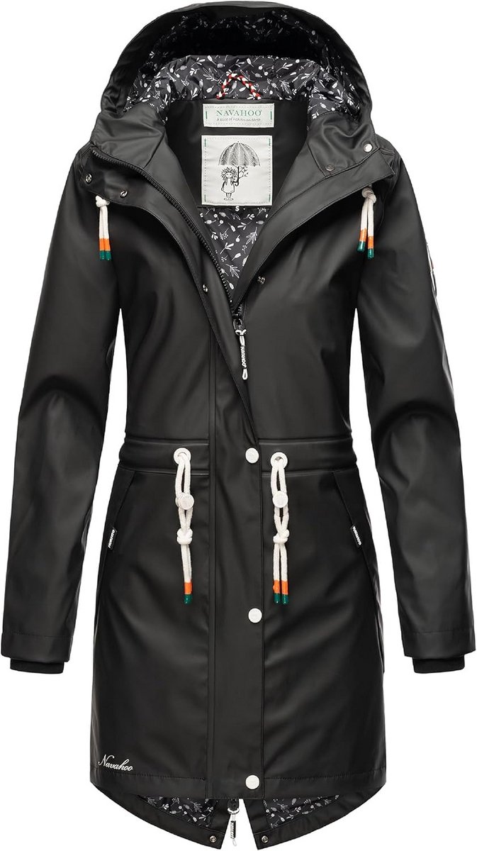 Functionele Dames Overgangsjas Parka Winddicht Waterdicht