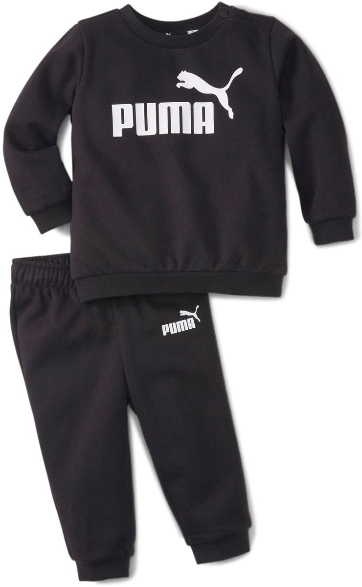 PUMA Minicats ESS Crew Jogger FL Baby Trui Zwart