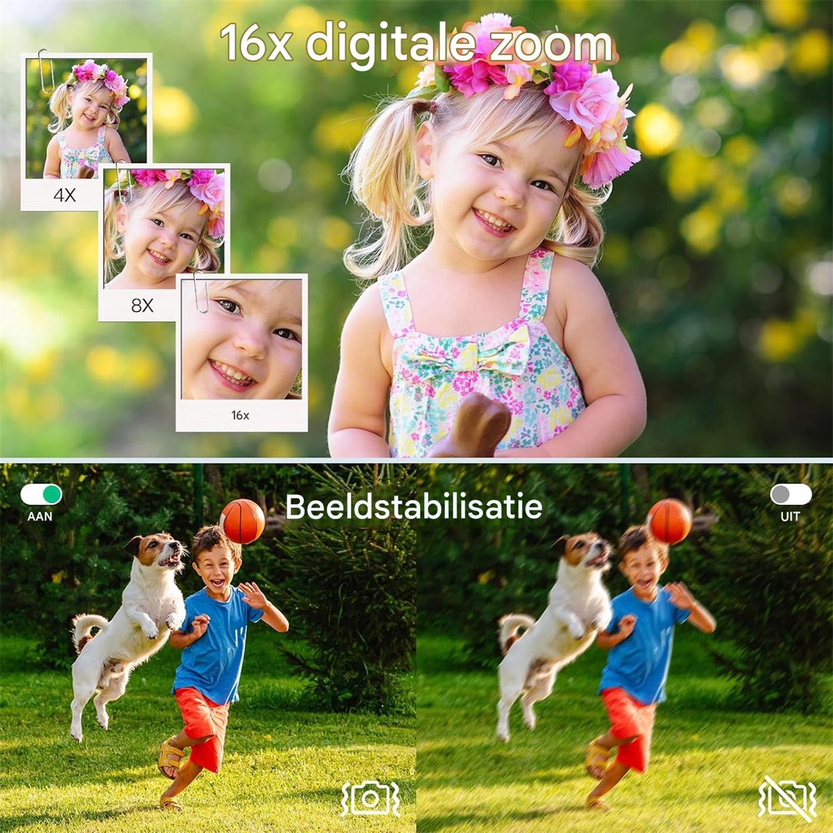 carmdering - Digitale Camera - 2,4 inch LCD-scherm - 4K Ultra HD CCD digitale camera thumbnail 4