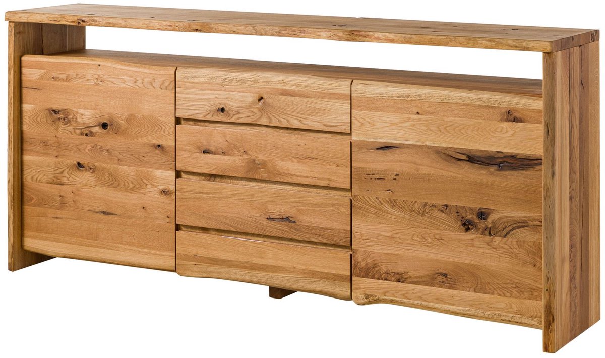 MASSIVMOEBEL24.DE dressoir PURE OAK #701 natuur 210 x 96 x 45 cm