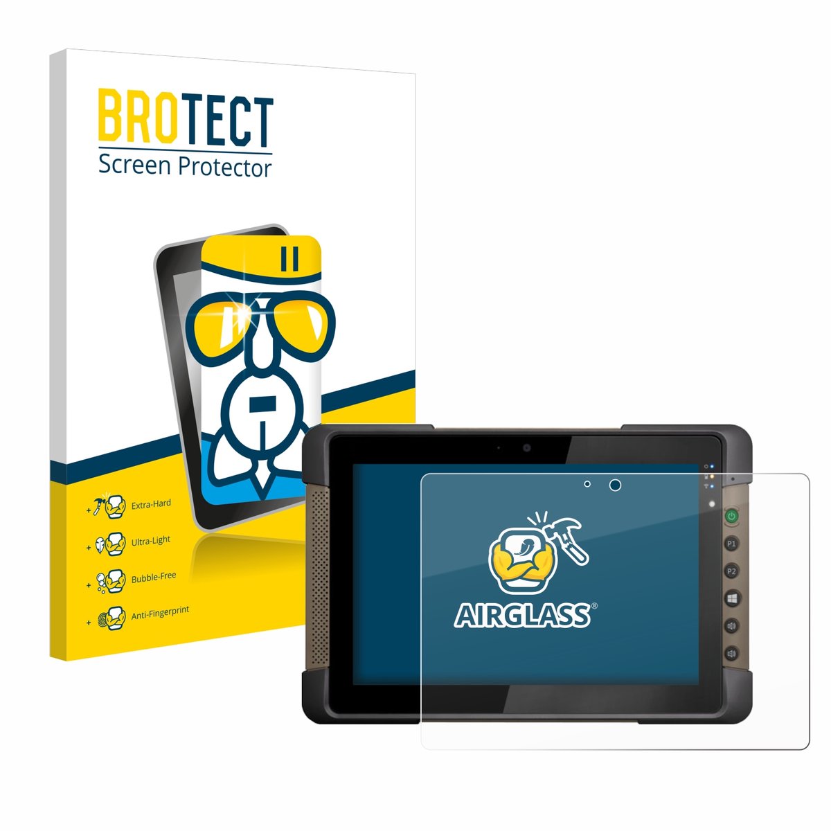 Screenprotector voor Getac T800 Beschermglas transparant
