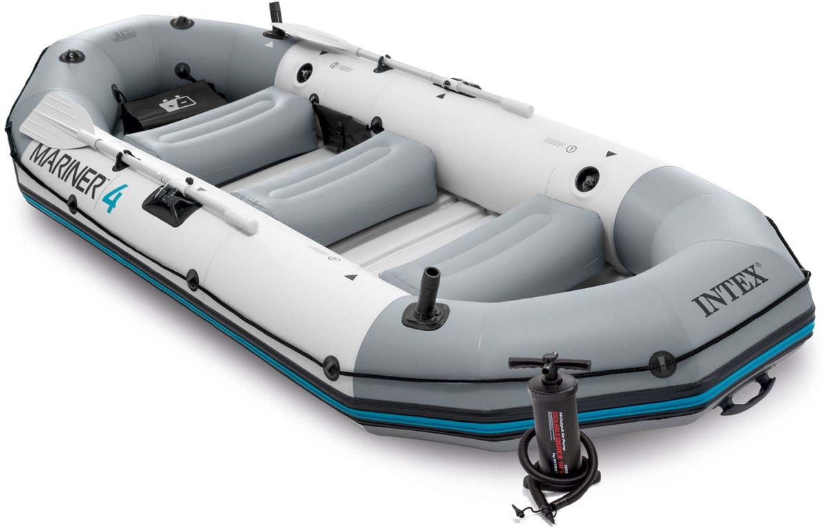 Luxe Opblaasbare Boot set Mariner 4