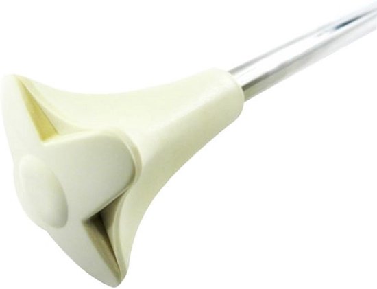 Twirling Baton Wit Professioneel voor Majorettes en Turnsters — afbeelding 2