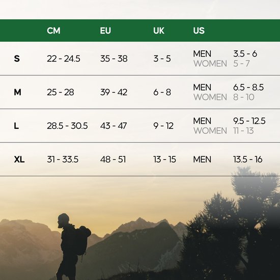 DANISH ENDURANCE Chaussettes de marche en laine mérinos - 3 paires - Taille 39-42