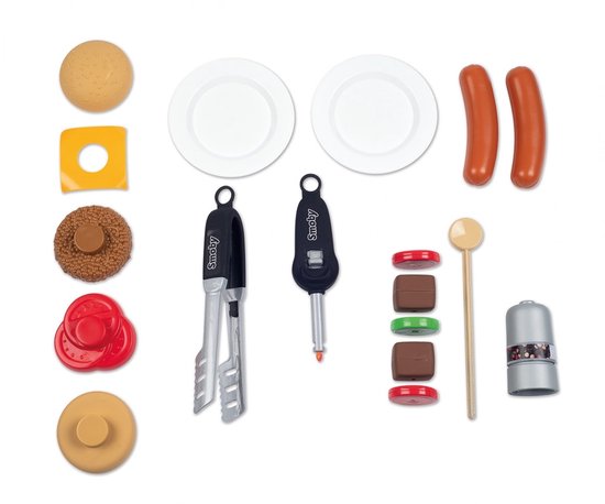 Smoby - Speelgoedbarbecue - Accessoires