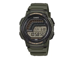 Casio Casio Collection WS-1800-3AVEF Horloge - Kunststof - Groen - Ø 44 mm