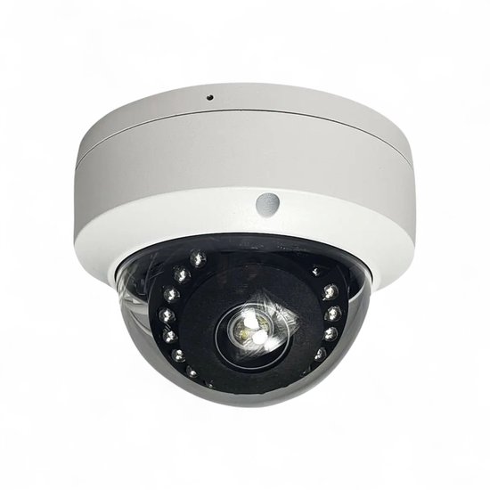 Slimme Tuya WiFi Dome Beveiligings Camera - 2,4Ghz - 4MP Resolutie 2688 x 1520 - | Vaste kijkhoek met groothoeklens - Detectie alarm - Persoon herkenning - Opname functie via SD kaart, Cloud (betaald) van Merkloos — afbeelding 3