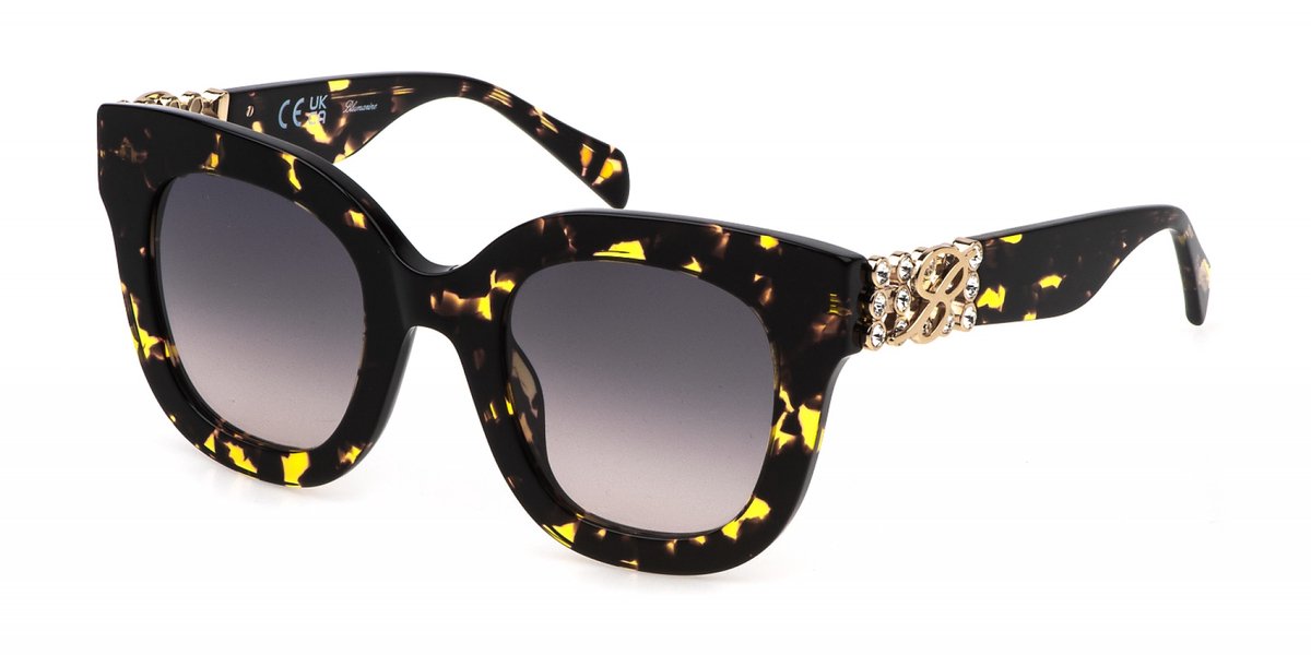Blumarine SBM862S Avana gialla lucida 49/25/140 WOMAN Zonnebrillen