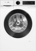 Siemens WG44J2A5NL - iQ500 - Wasmachine met stoom - Automatisch doseren - 9 kg - 1400 rpm - smartFinish: vermindert kreukels tot 50% - Energieklasse A - speedPack L: verkort wasprogramma's met varioSpeed - Home Connect