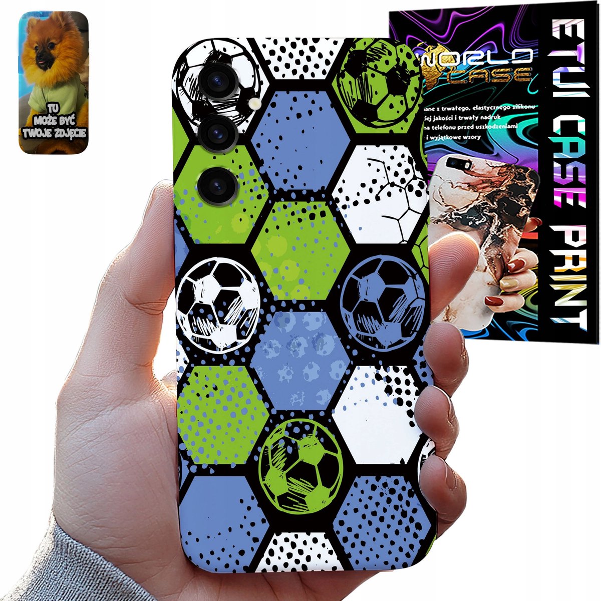 CASE SAMSUNG GALAXY S24 FE FOTBOL VOETBAL FAN SPORT PATRONEN