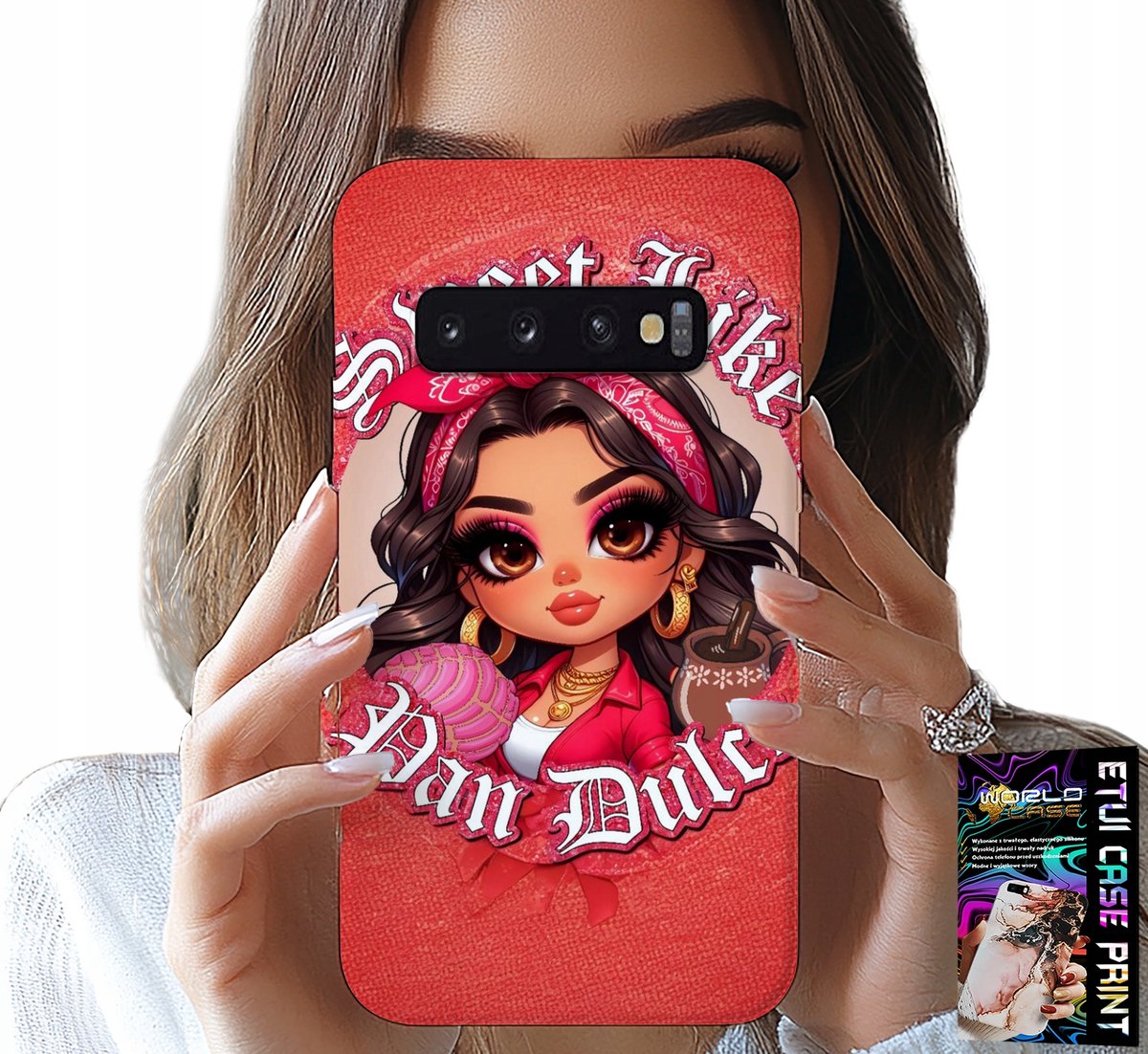 SAMSUNG GALAXY S10 PLUS HOESJE - ZOET ALS MODIEUZE POPPEN VOOR MEISJES