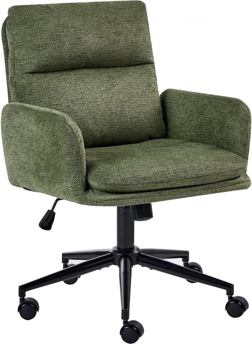 CONSTANTIA - Bureaustoel - Groen - Polyester