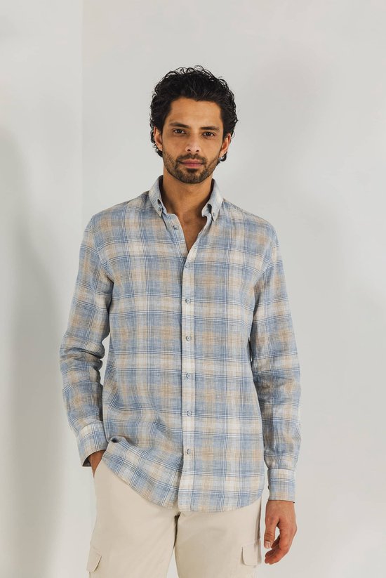 Chemise décontractée State of Art bleu