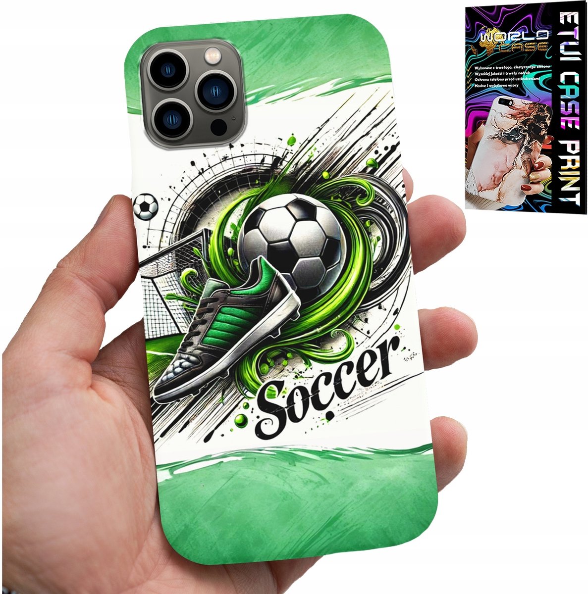 Hoesje voor iPhone 11 Pro Max - Voetbal, Voetbalhoesje + Glas