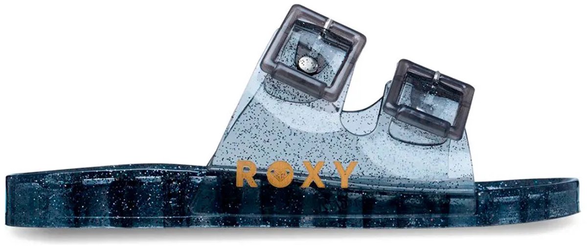 Roxy Kattie Glitter Slippers Vrouw Grijs