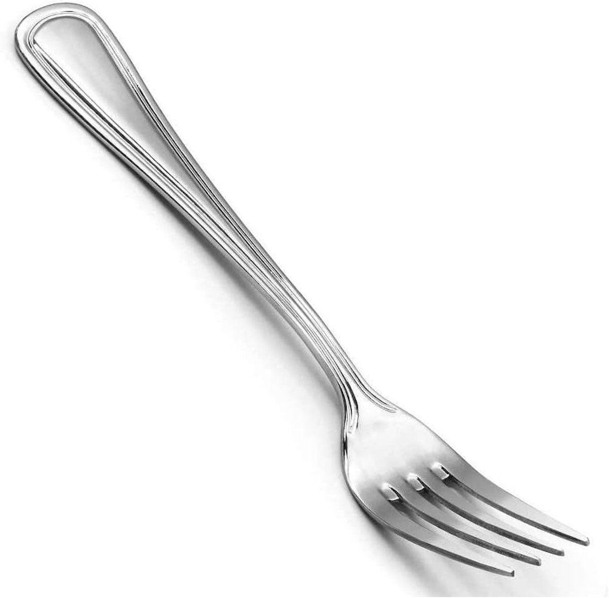 Tafelvorken - Bestek set - Dagelijkse maaltijden - Vaatwasmachinebestendig - 6 stuks - Zilver
