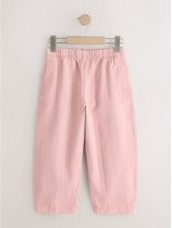 Next - Meisjes - Broek met textuur en elastische taille - Roze
